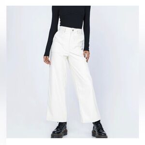 👑 Princess Polly white Kourt pants
